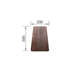 Deska do krojenia z drewna orzechowego 516083